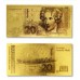 Золотая Банкнота 20 Mark